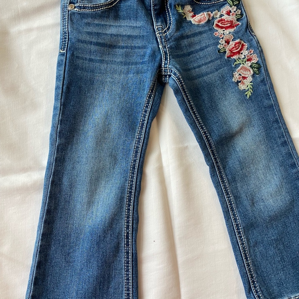 Wired Heart Boot Cut Girl Jeans 4T